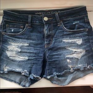 America Eagle Super Stretch Midi Short